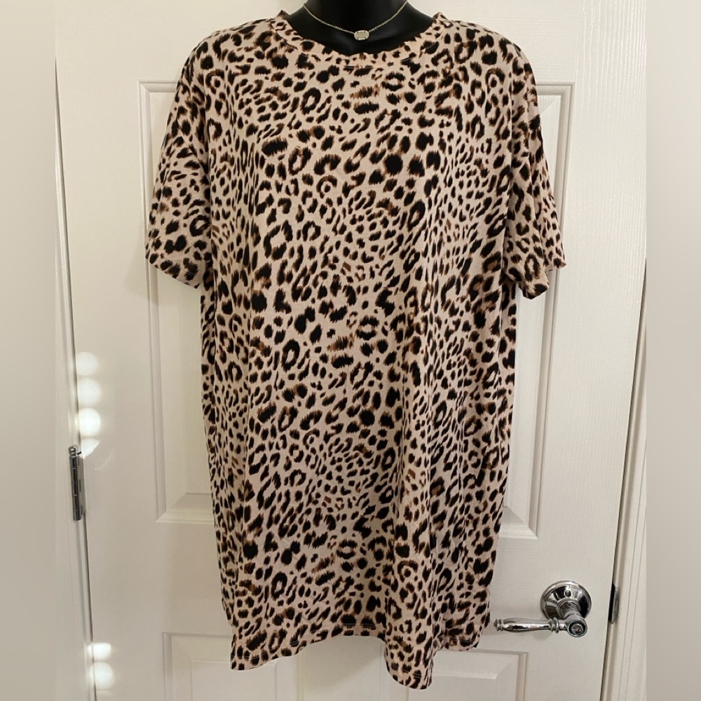 Victoria’s Secret Oversized Cheetah Shirt